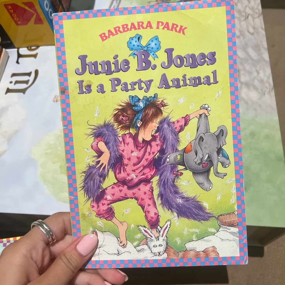 Junie B. Jones Is a Party Animal Kids Invitation Card